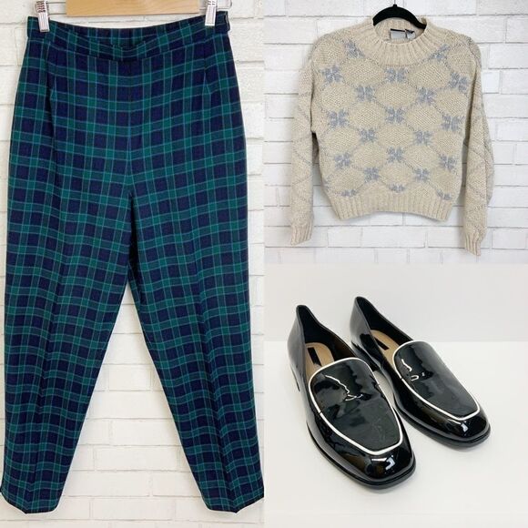 VTG Liz Claiborne Sport Handknitted Sweater U3 - Picture 8 of 9